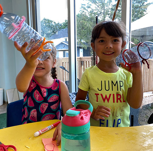 Indoor Crafts and nature experiments